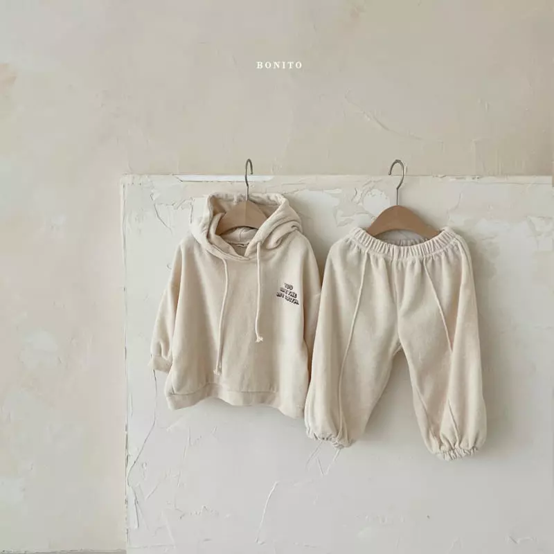 Bonito - Korean Children Fashion - #childrensboutique - Erls Embroidery Top Bottom Set - 5