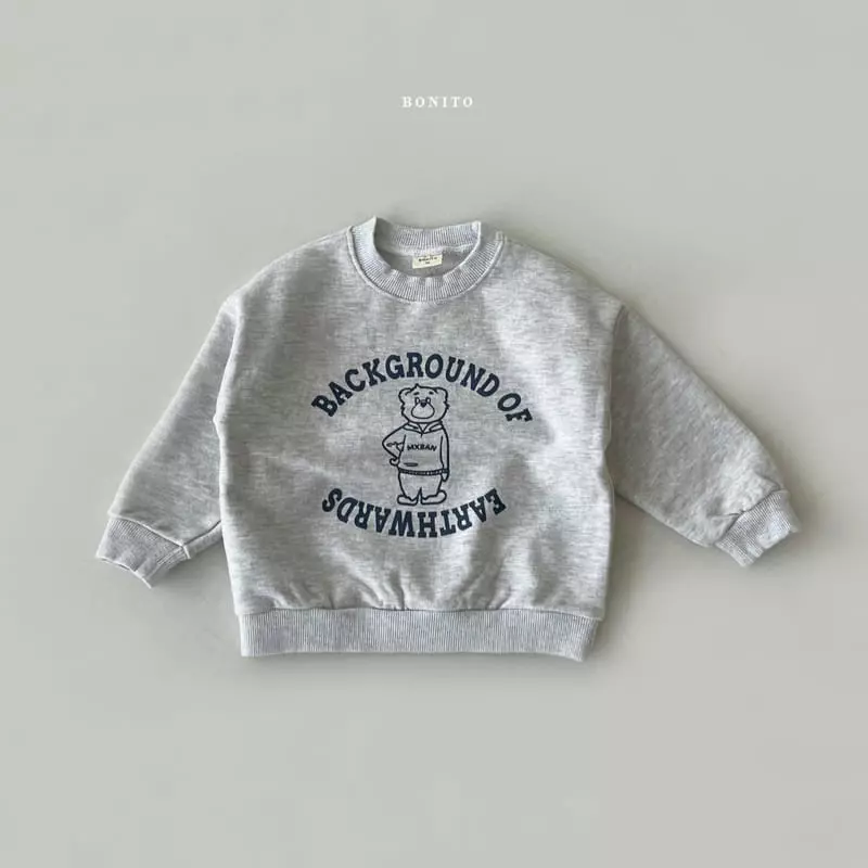Bonito - Korean Children Fashion - #designkidswear - Bear Sweatshirt Kids - 3