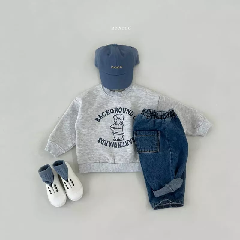 Bonito - Korean Children Fashion - #designkidswear - Bear Sweatshirt Kids - 4