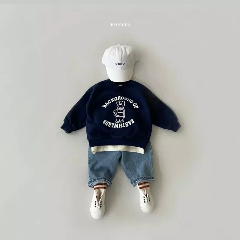 Bonito - Korean Children Fashion - #kidsstore - Bear Sweatshirt Kids - 7