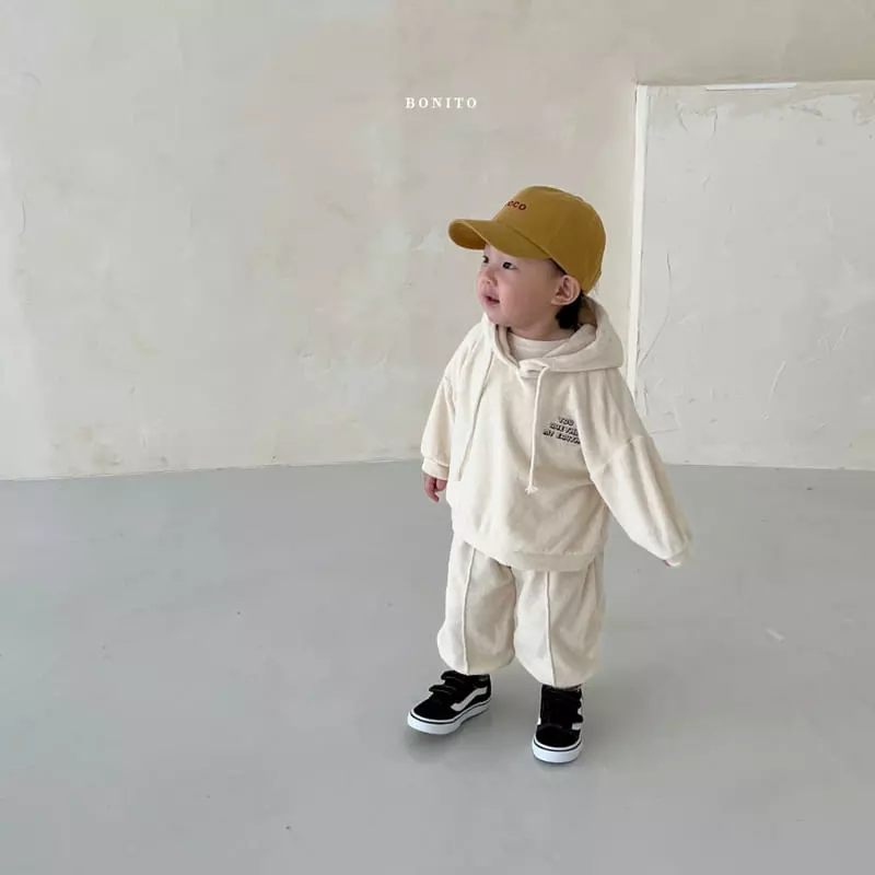 Bonito - Korean Children Fashion - #kidzfashiontrend - Erls Embroidery Top Bottom Set - 11