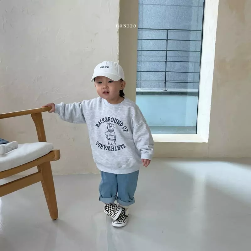 Bonito - Korean Children Fashion - #magicofchildhood - Bear Sweatshirt Kids - 11