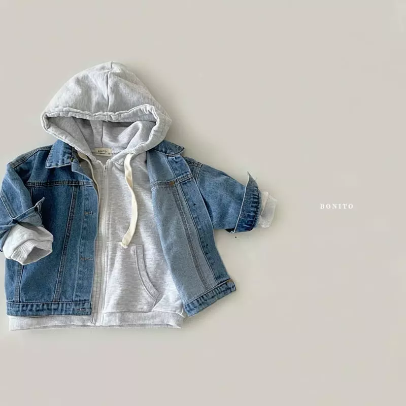 Bonito - Korean Children Fashion - #magicofchildhood - Denim Jacket Kids - 4