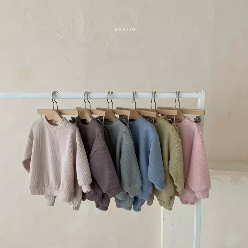 Bonito - Korean Children Fashion - #prettylittlegirls - Knit Top Bottom Set