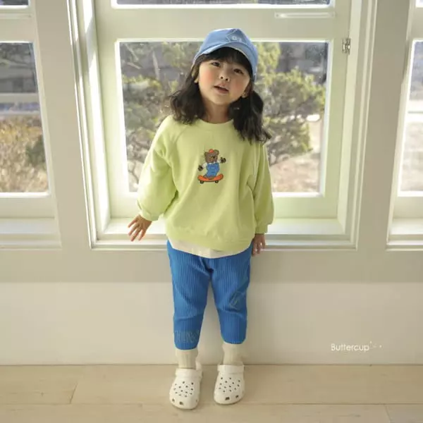 Buttercup - Korean Children Fashion - #Kfashion4kids - Board Bear Raglan Tee - 5