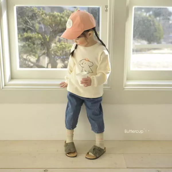 Buttercup - Korean Children Fashion - #Kfashion4kids - Puppy Waffle Tee