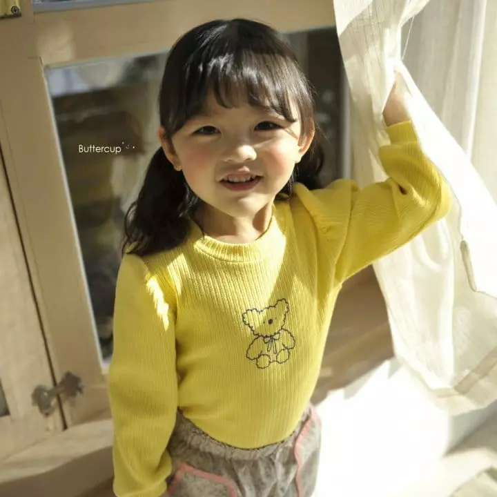 Buttercup - Korean Children Fashion - #Kfashion4kids - Poodel Shirring Tee - 8