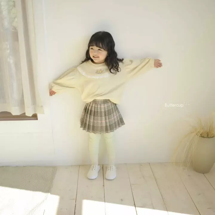Buttercup - Korean Children Fashion - #Kfashion4kids - Apple Bear Rib Leggings - 10