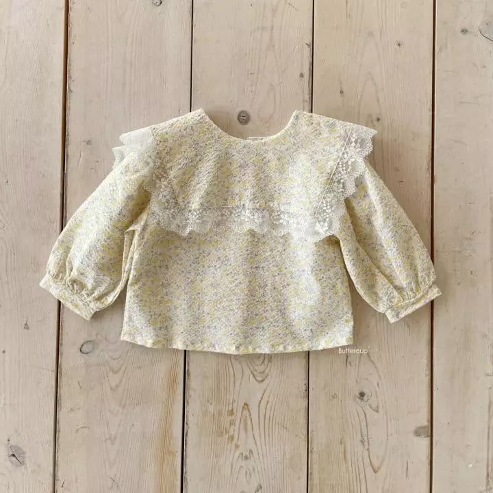 Buttercup - Korean Children Fashion - #Kfashion4kids - Square Lace Blouse - 6