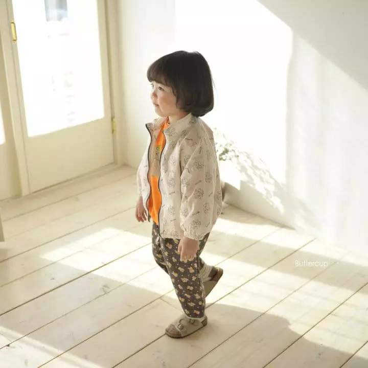 Buttercup - Korean Children Fashion - #Kfashion4kids - Cotton Zip-up - 3