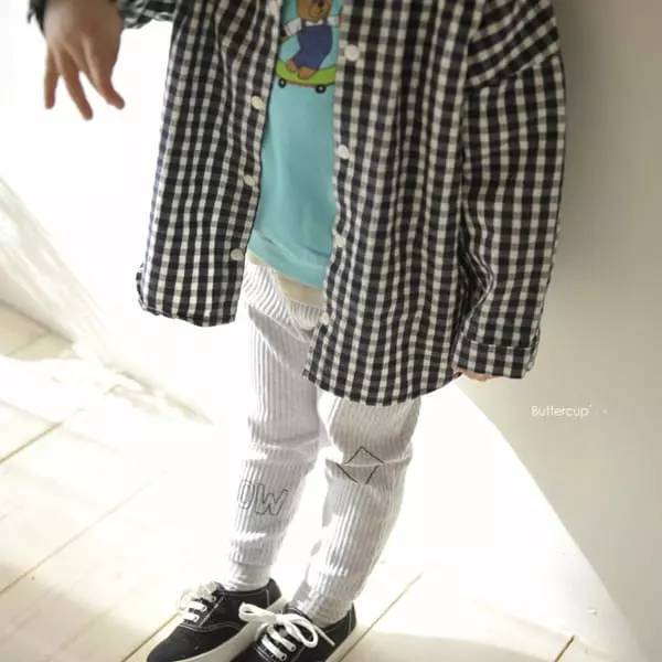 Buttercup - Korean Children Fashion - #childofig - Now Rib Leggings Pants - 8