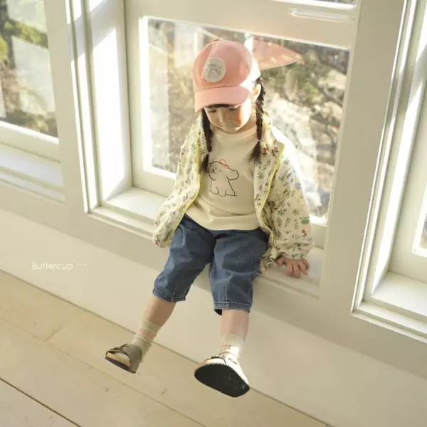 Buttercup - Korean Children Fashion - #designkidswear - Puppy Waffle Tee - 9