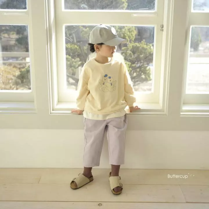 Buttercup - Korean Children Fashion - #designkidswear - Milky Cotton Pants - 2