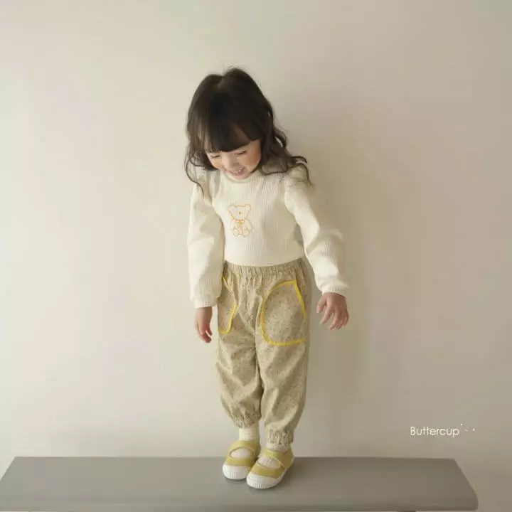 Buttercup - Korean Children Fashion - #discoveringself - Poodel Shirring Tee - 3