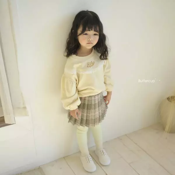 Buttercup - Korean Children Fashion - #fashionkids - Pleats Girl Skirt - 9
