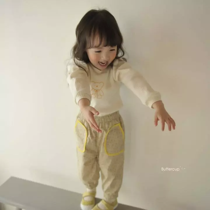 Buttercup - Korean Children Fashion - #discoveringself - Poodel Shirring Tee - 4