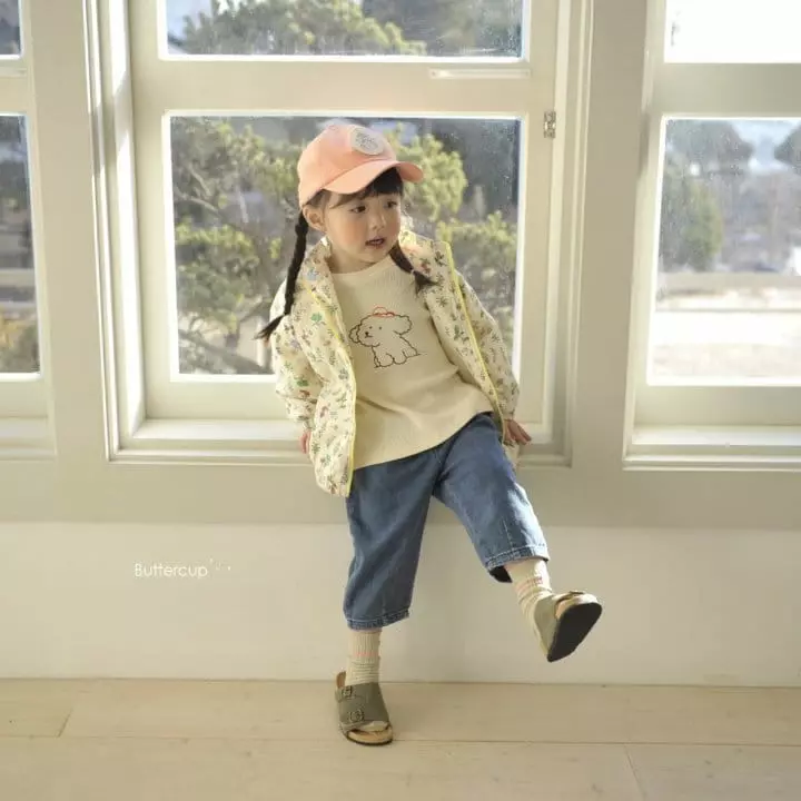 Buttercup - Korean Children Fashion - #fashionkids - Round Dart Jeans - 3