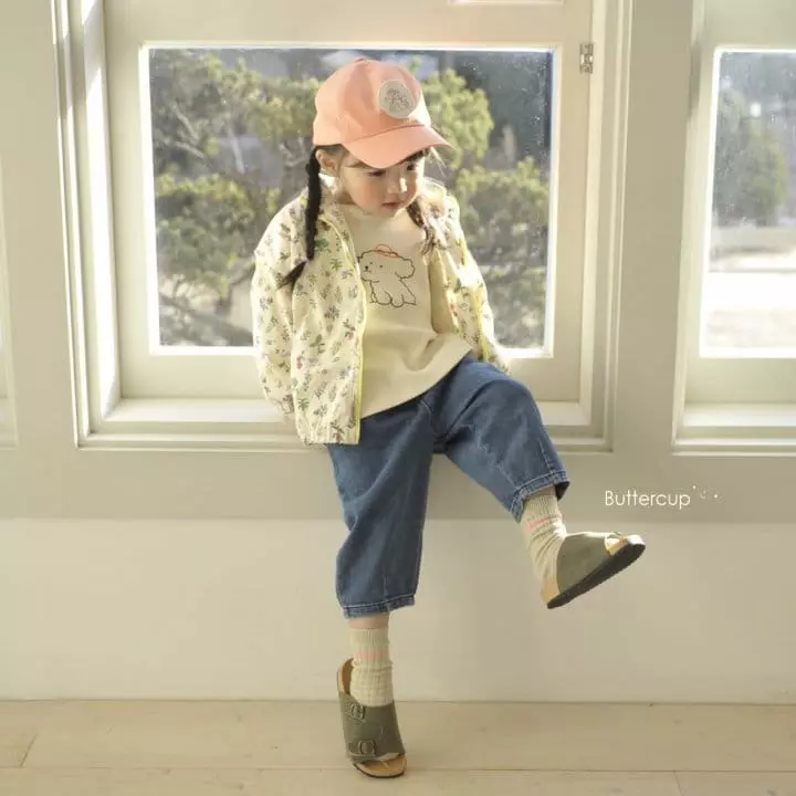 Buttercup - Korean Children Fashion - #fashionkids - Round Dart Jeans - 4