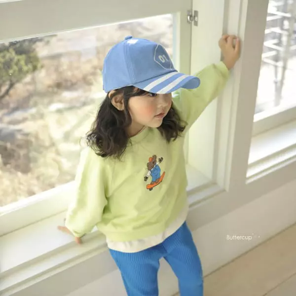 Buttercup - Korean Children Fashion - #kidsstore - Board Bear Raglan Tee - 3