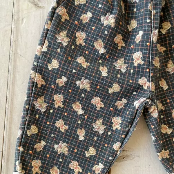 Buttercup - Korean Children Fashion - #kidsstore - Bear Pants - 2