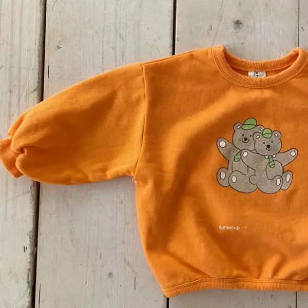 Buttercup - Korean Children Fashion - #kidsstore - School Bear Tee