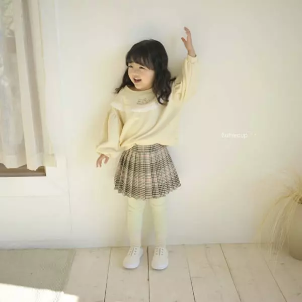 Buttercup - Korean Children Fashion - #kidsstore - Pleats Girl Skirt - 11