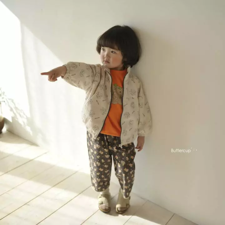 Buttercup - Korean Children Fashion - #kidsstore - Cotton Zip-up
