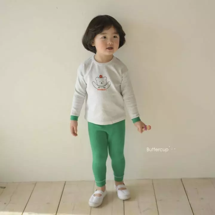 Buttercup - Korean Children Fashion - #kidzfashiontrend - Hooray Top Bottom Set - 3