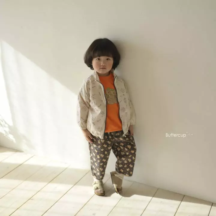 Buttercup - Korean Children Fashion - #kidzfashiontrend - Cotton Zip-up - 2