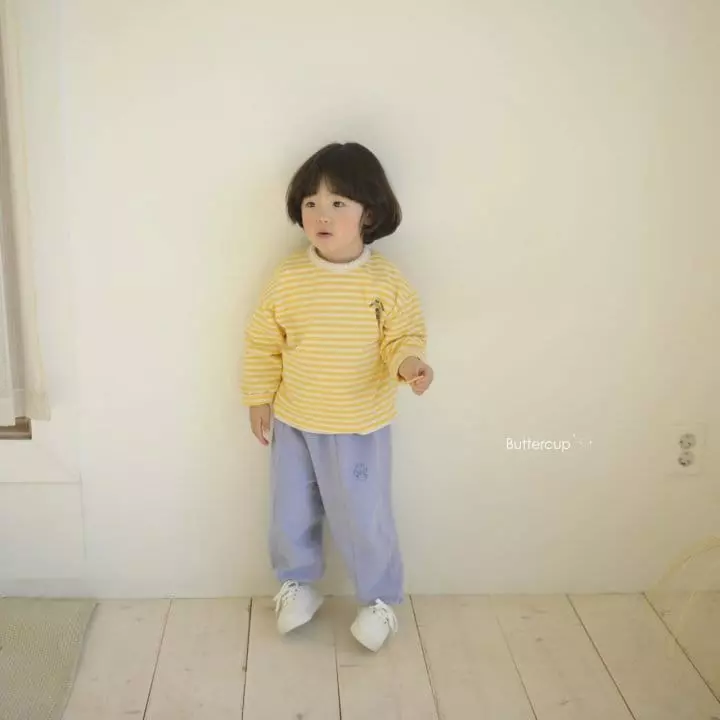 Buttercup - Korean Children Fashion - #littlefashionista - Terry Jogger Pants - 6