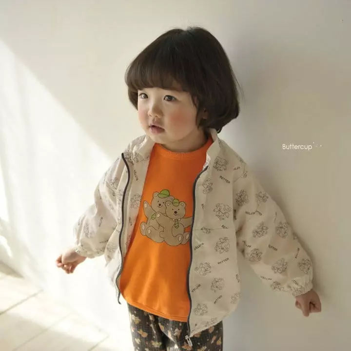 Buttercup - Korean Children Fashion - #Kfashion4kids - Cotton Zip-up - 4