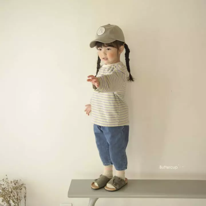 Buttercup - Korean Children Fashion - #magicofchildhood - Round Dart Jeans - 9