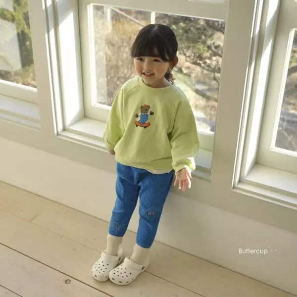 Buttercup - Korean Children Fashion - #minifashionista - Board Bear Raglan Tee - 8