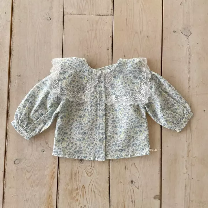 Buttercup - Korean Children Fashion - #minifashionista - Square Lace Blouse - 9