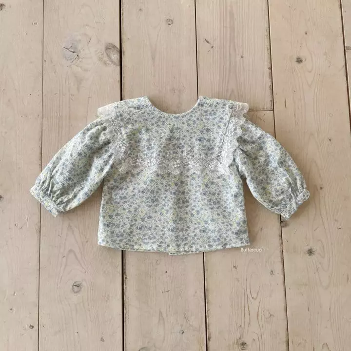 Buttercup - Korean Children Fashion - #prettylittlegirls - Square Lace Blouse - 10