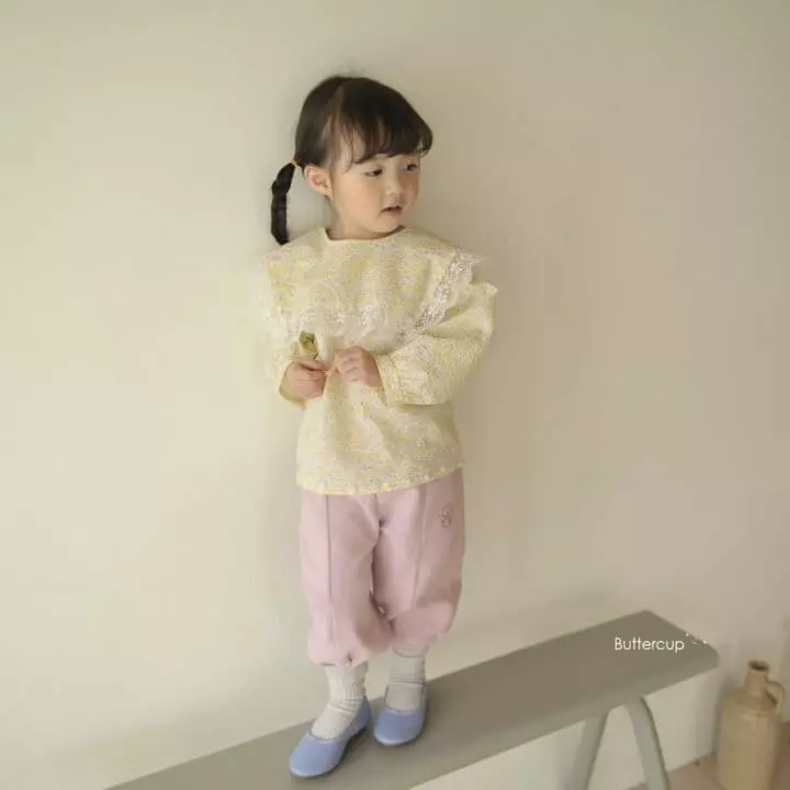 Buttercup - Korean Children Fashion - #stylishchildhood - Terry Jogger Pants - 12