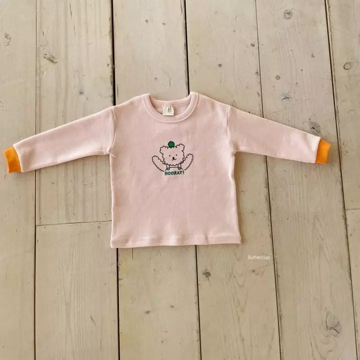Buttercup - Korean Children Fashion - #toddlerclothing - Hooray Top Bottom Set - 10