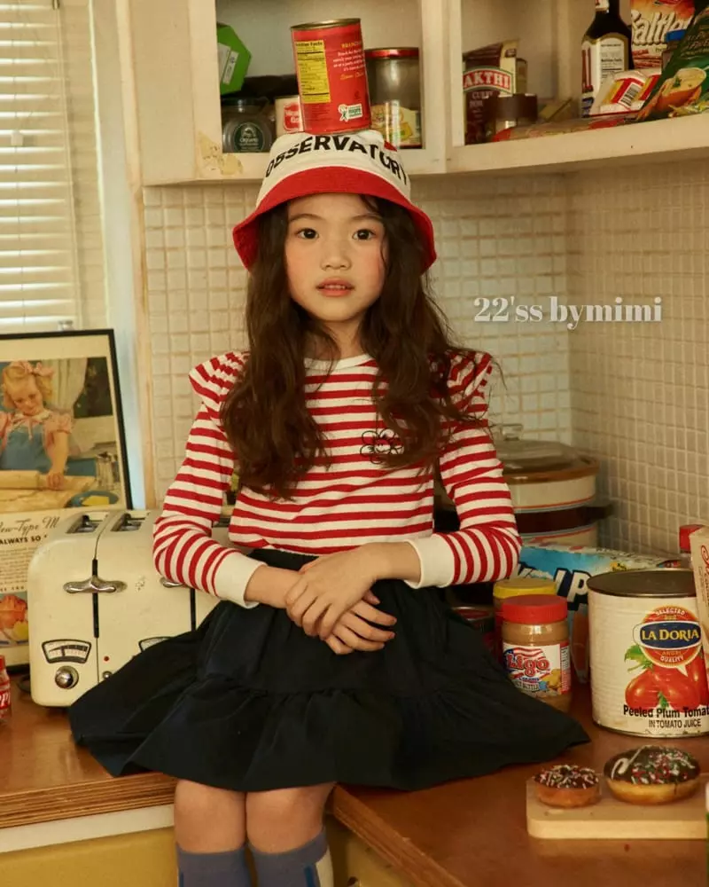 Bymimi - Korean Children Fashion - #Kfashion4kids - Flower Embroidery Tee - 3