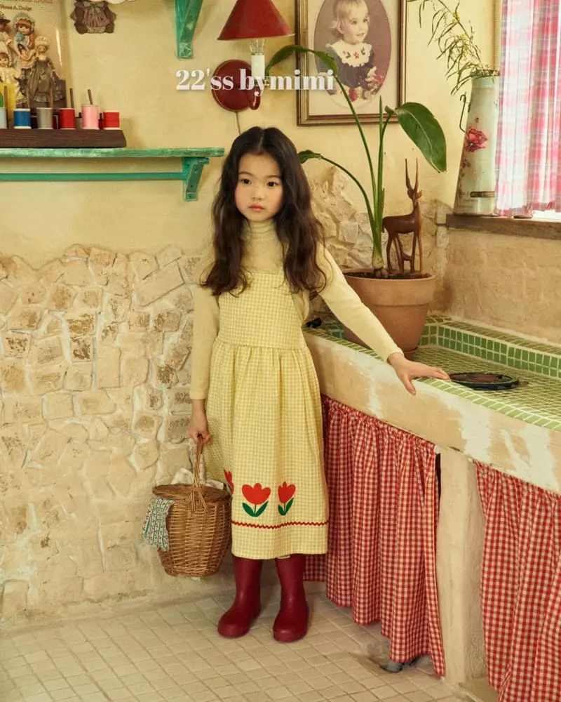 Bymimi - Korean Children Fashion - #childofig - Tulip One-piece - 8