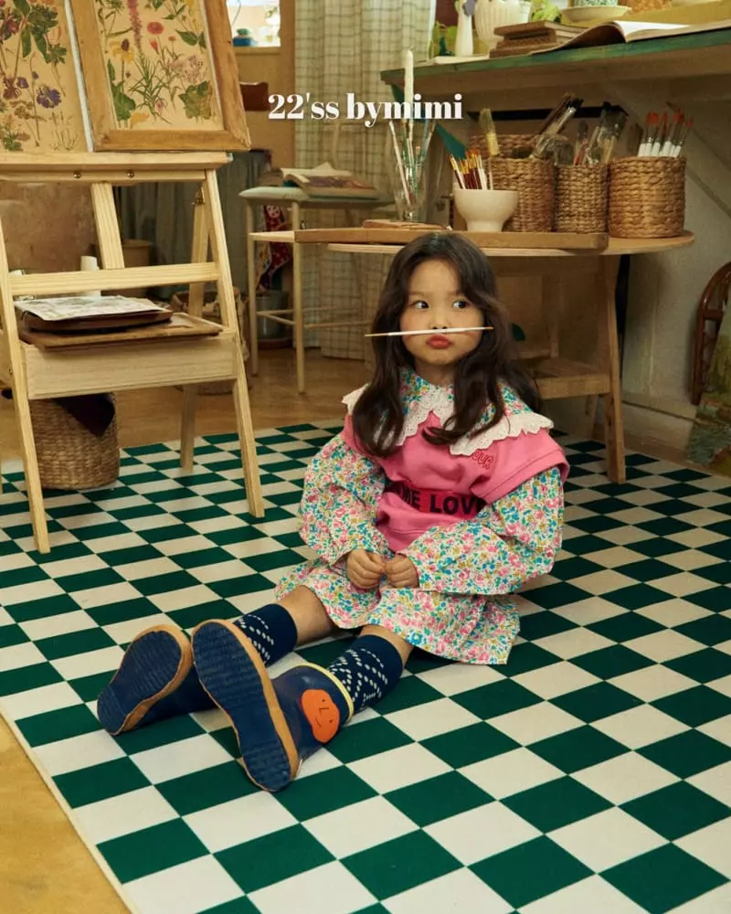 Bymimi - Korean Children Fashion - #childofig - V Vest Tee - 8