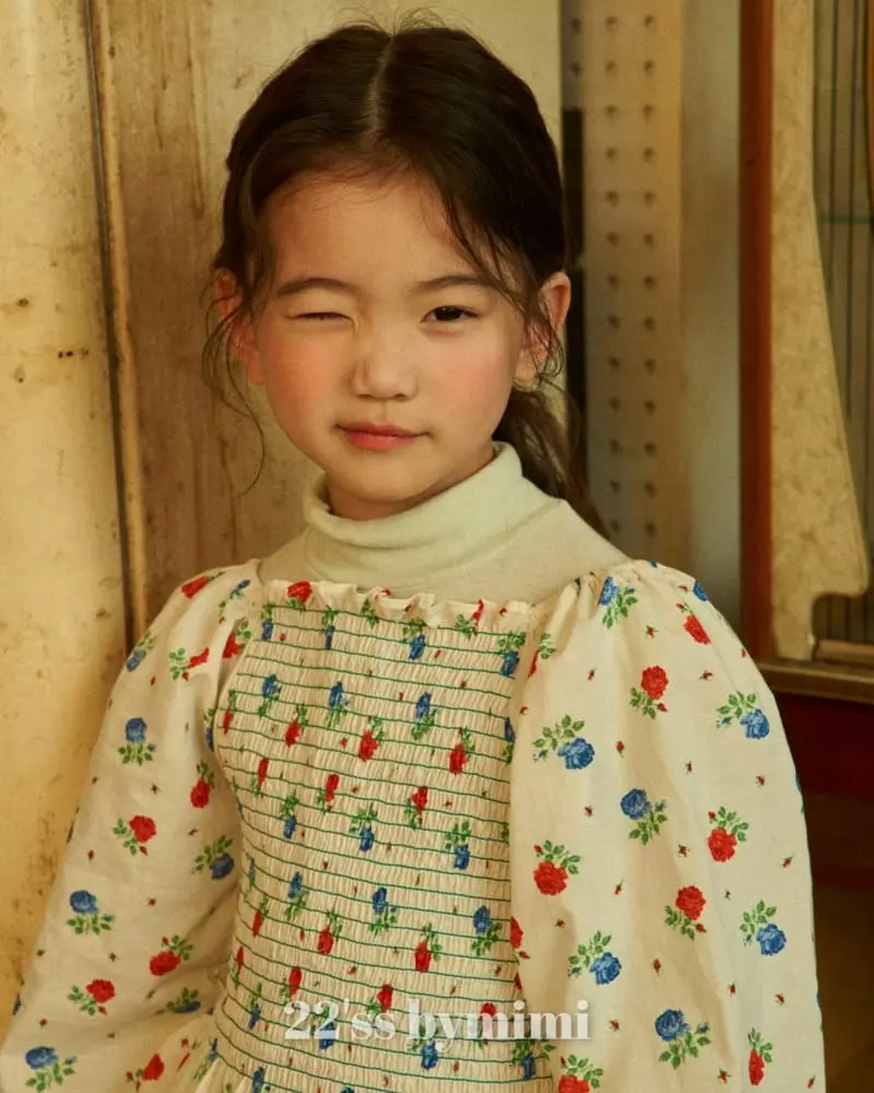 Bymimi - Korean Children Fashion - #childofig - Milky Turtleneck Tee - 3