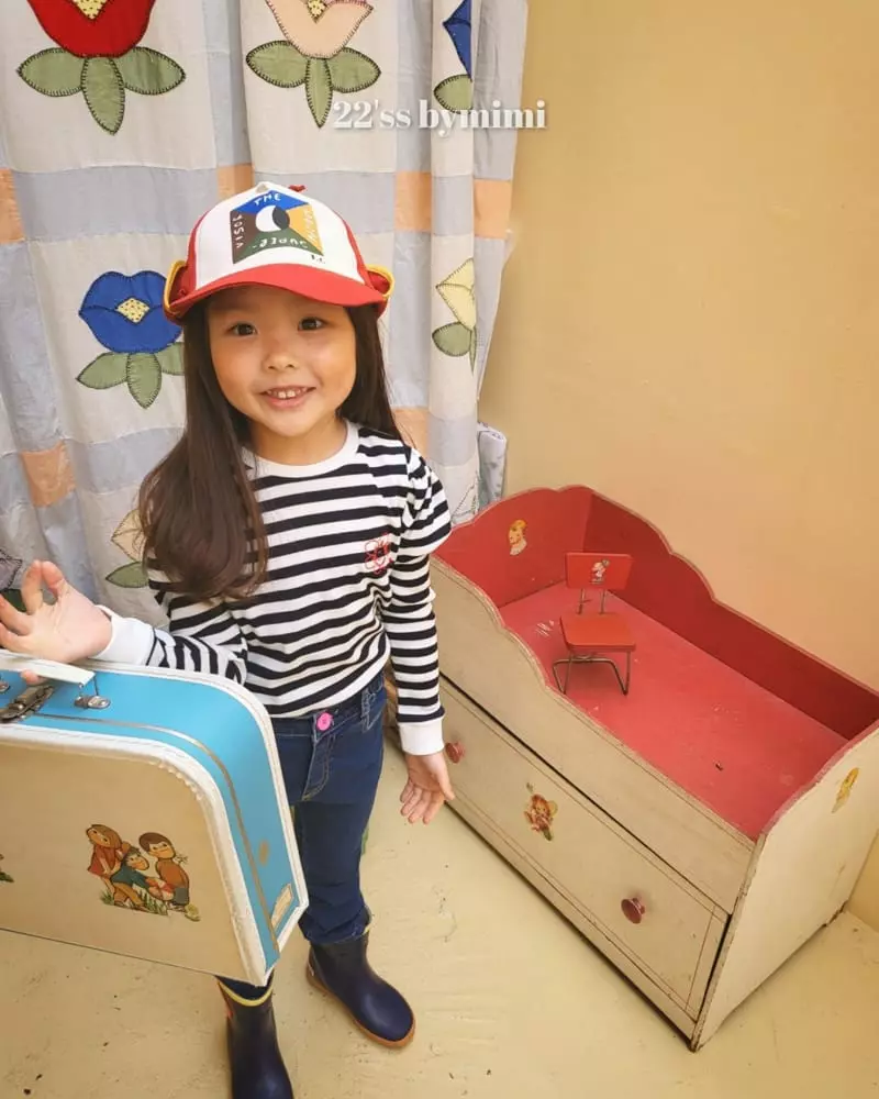 Bymimi - Korean Children Fashion - #childofig - Flower Embroidery Tee - 11