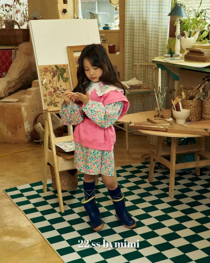 Bymimi - Korean Children Fashion - #designkidswear - V Vest Tee - 10