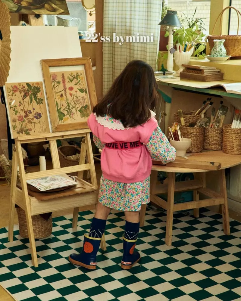 Bymimi - Korean Children Fashion - #discoveringself - V Vest Tee - 11
