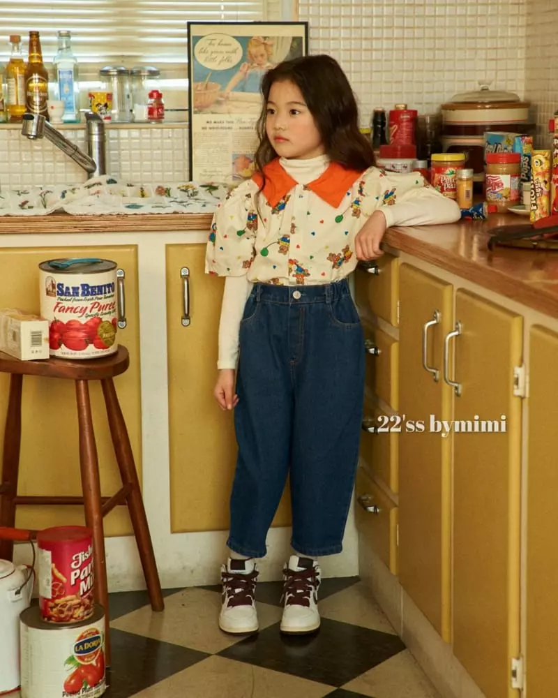 Bymimi - Korean Children Fashion - #discoveringself - Milky Turtleneck Tee - 6
