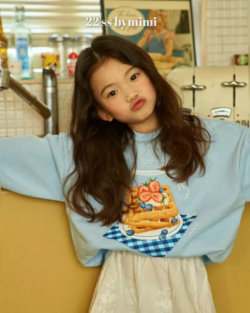 Bymimi - Korean Children Fashion - #fashionkids - Waffle Sweatshirt - 9
