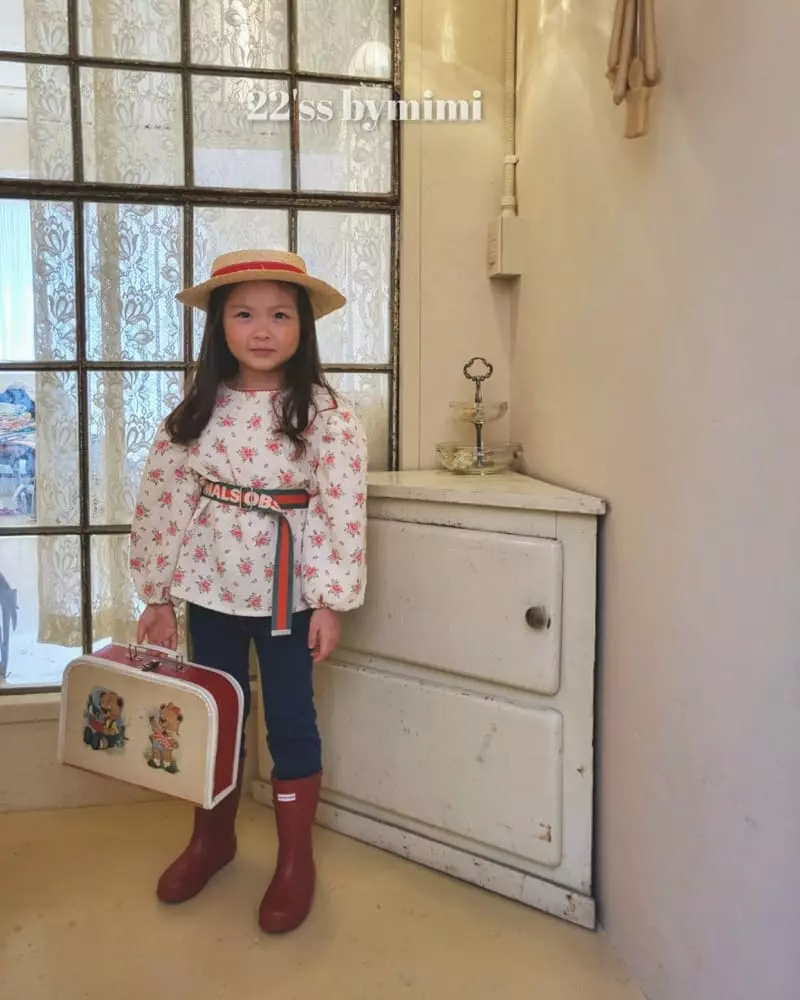 Bymimi - Korean Children Fashion - #kidsshorts - Rose Blouse - 6