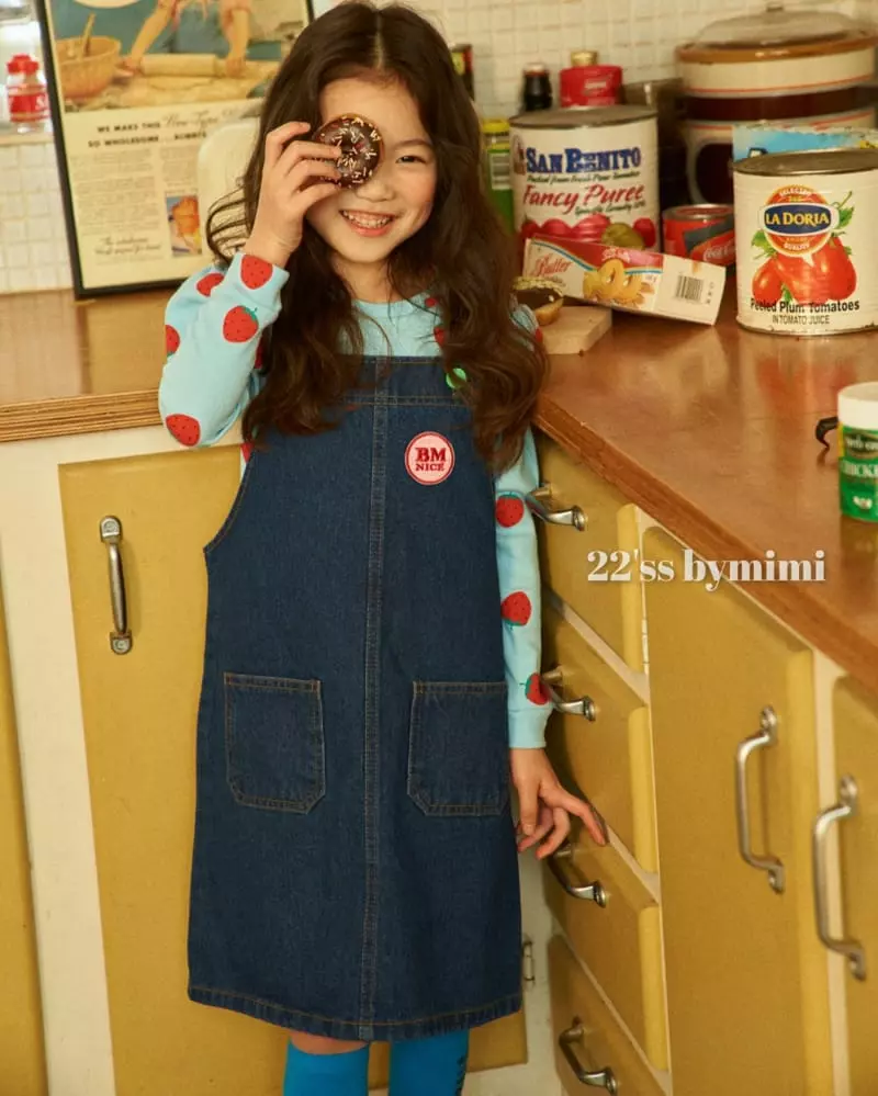 Bymimi - Korean Children Fashion - #kidsstore - Strawberry Tee - 3
