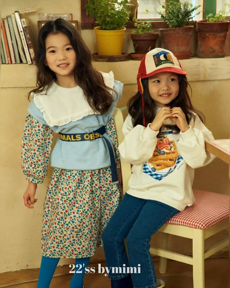 Bymimi - Korean Children Fashion - #kidzfashiontrend - Waffle Sweatshirt - 12