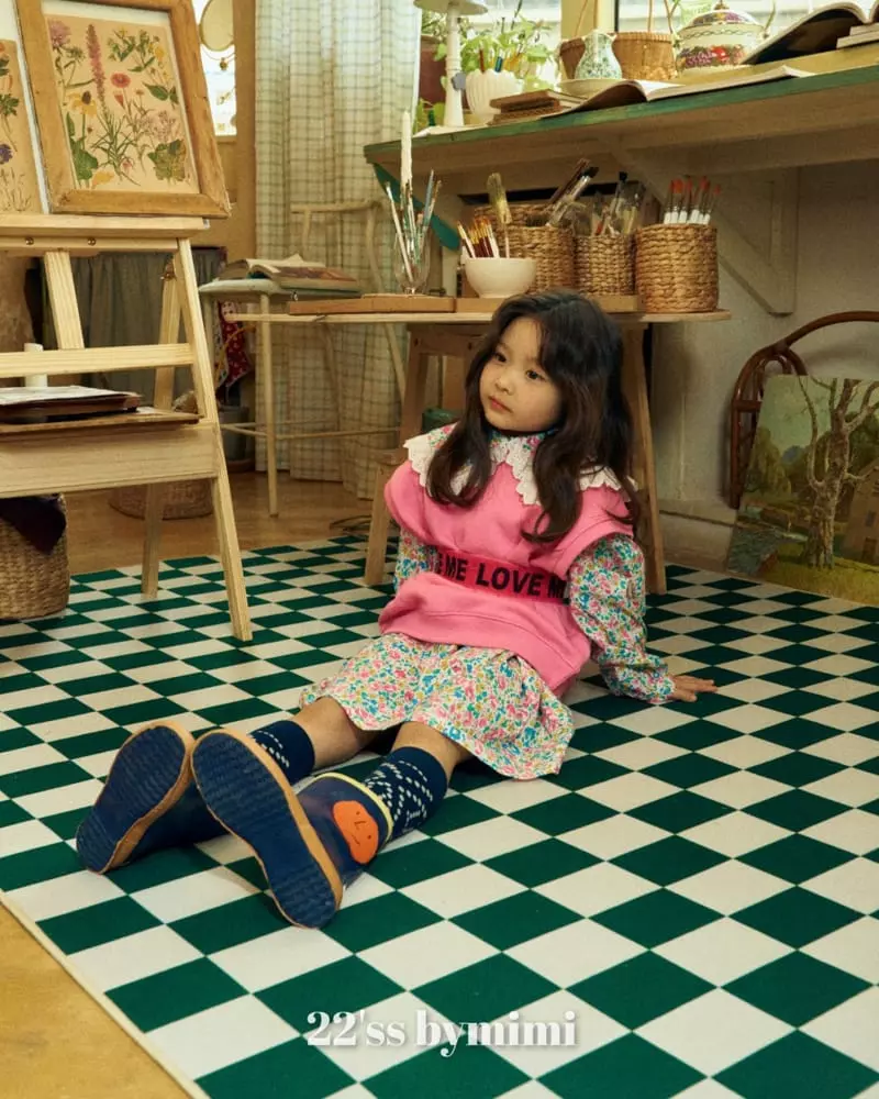 Bymimi - Korean Children Fashion - #littlefashionista - V Vest Tee - 3